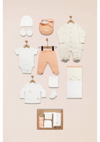 10LU Hastane Çıkışı Fluffy And Lovely 11105 Bej