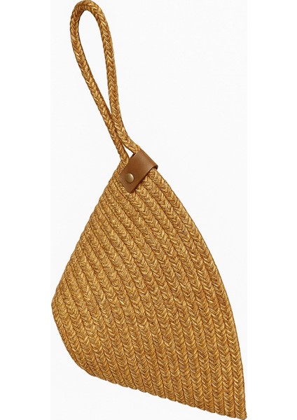 Kadın Hasır El Askılı Portföy Clutch El Çantası fiyatları