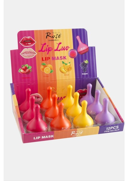 Zengezur Rose Dudak Maskesi-Turuncu