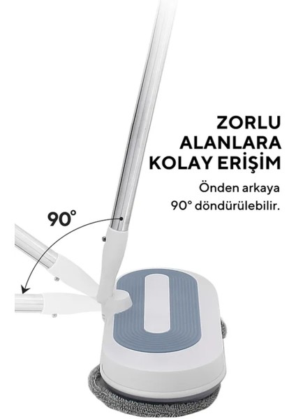 Şarjlı Çok Amaçlı Yüzey Temizleyici, Beyaz, Pratik ve Kullanışlı Ürün modelleri