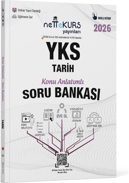 Yks Tarih Konu Anlatımlı Akıllı Soru Bankası