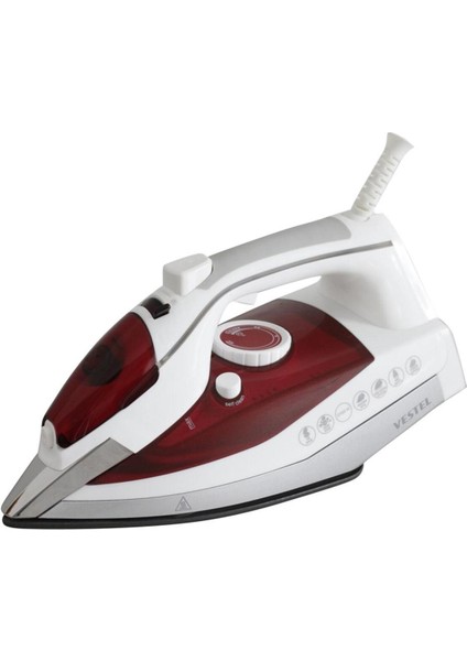 Kırmızı Buharlı Ütü Vbu 4527, Hızlı ve Kolay Kullanım, Yüksek Performans
