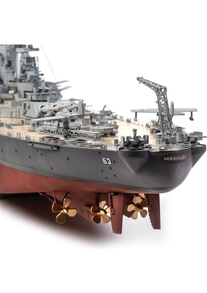 16002 1/200 Ölçek, Uss Missouri Bb-63 Model, 136 Cm. Amerikan Savaş Gemisi Ahşap Model Kiti modelleri