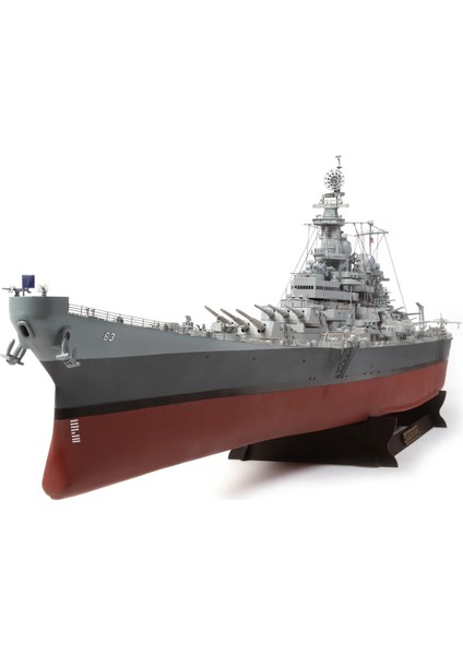 16002 1/200 Ölçek, Uss Missouri Bb-63 Model, 136 Cm. Amerikan Savaş Gemisi Ahşap Model Kiti fırsatları