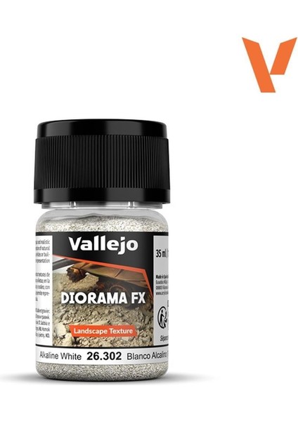 26302 60 Gr. Alkaline White, 1.0 - 2.0 Mm. Taneli Yüzey Dokusu