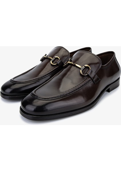 Erkek Hakiki Deri Kahverengi Klasik Ayakkabı 477 72801 Erk Ayk Y25 Kahve Bfl fırsatları