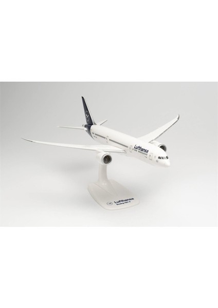 613453 1/200 Ölçek, Boeing 787-9 Lufthansa, Sergilemeye Hazır Model Yolcu Uçağı fırsatları