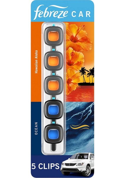 Araba Kokusu Hawaiian Aloha - Ocean 5li Paket