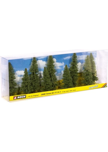 25086 Köknar Ağaçları, 9 Adet, 8-12 Cm. Diorama Malzemesi fiyatları