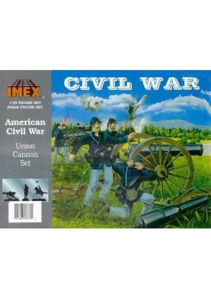 772 1/32 Ölçek, 12LB Cannon & 3 Un Fıg