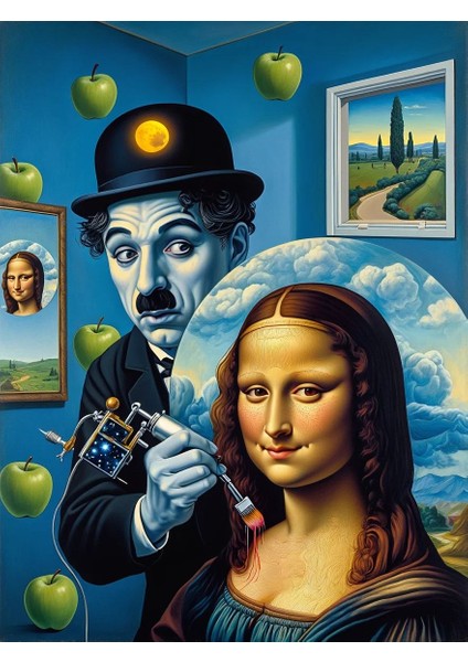 Sanat Eseri Sanat Eseri Olurken :) Ev Duvar Salon Güzellik Salonu Ofis Dükkan Dekarasyon Kanvas Tablo fiyatları