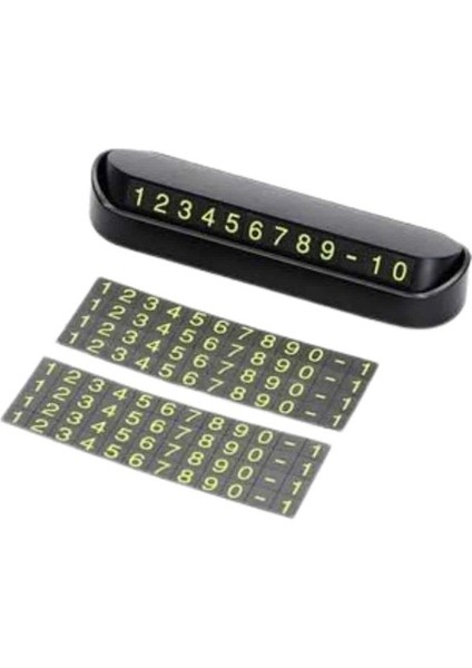 Msa-Shop Tüm Araçlara Uyumlu Araç Içi Park Numaratör Oto Araç Numaratör