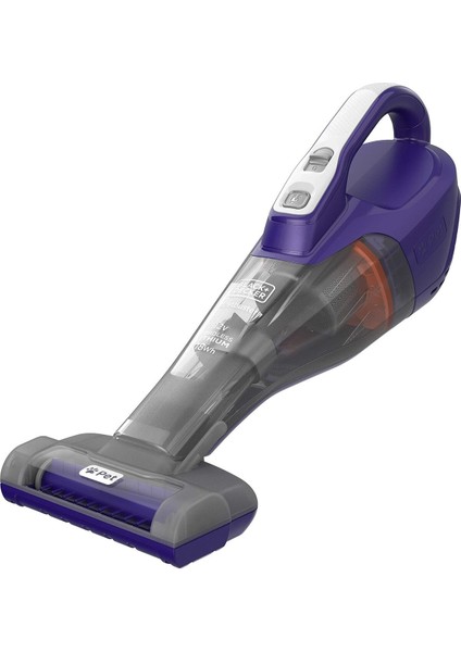 12V 1.5AH Li-Ion Pet Başlıklı Taşınabilir Şarjlı El Süpürgesi