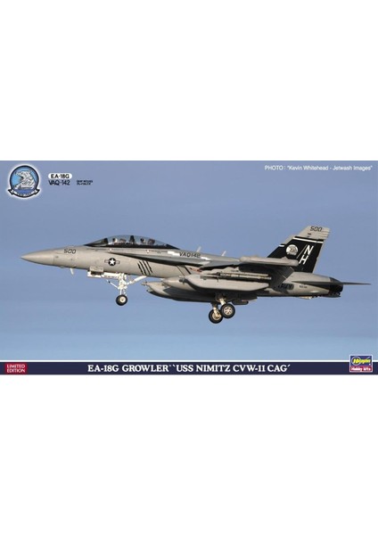 SP369 52169 1/72 Ölçek, EA-18G Growler (Uss Nimitz Cvw-11 Cag), Savaş Uçağı Plastik Model Kiti