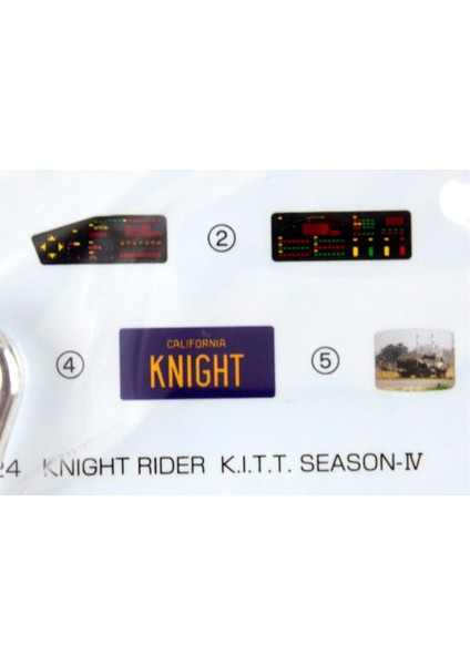 04130 1/24 Ölçek, Knight Rider 2000 Season 4, Plastik Model Kiti fırsatları