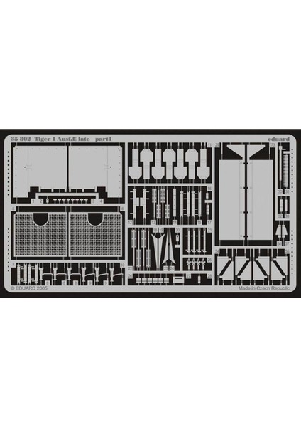 35802 1/35 Ölçek, Tiger I Ausf.e Late For Afv 3579