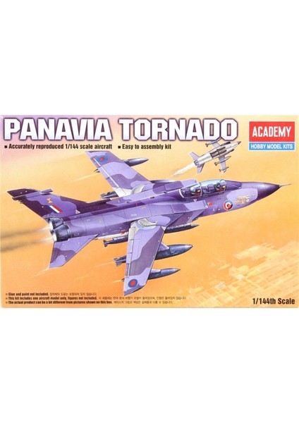 12607 1/144 Ölçek, Panavia Tornado Savaş Uçağı, Plastik Model Kiti