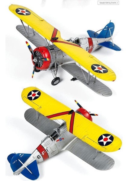 12326 1/48 Ölçek, Usn F3F-2 Vf-6 (Fighting Six) Savaş Uçağı, Plastik Model Kiti fırsatları