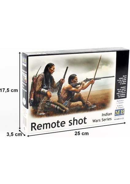 Masterbox 35128 1/35 Ölçek, Hint Savaşı Serisi, Uzaktan Atış, Plastik Figür Kiti indirimleri