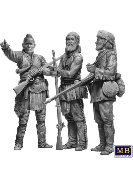 Masterbox 35232 1/35 Ölçek, Mohikanlar, Hint Savaşları, Xvııı. Yüzyıl, Plastik Figür Kiti fırsatları