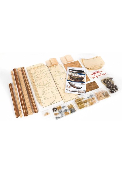 14006 1/45 Ölçek, Bounty, 92 Cm. Yelkenli Ingiliz Kargo Gemisi, Ahşap Model Kiti fırsatları