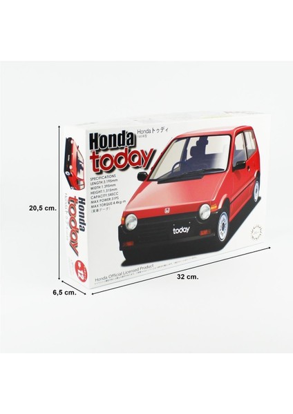 Id-12 04692 1/24 Ölçek, Honda Today G, Otomobil Plastik Model Kiti indirimleri