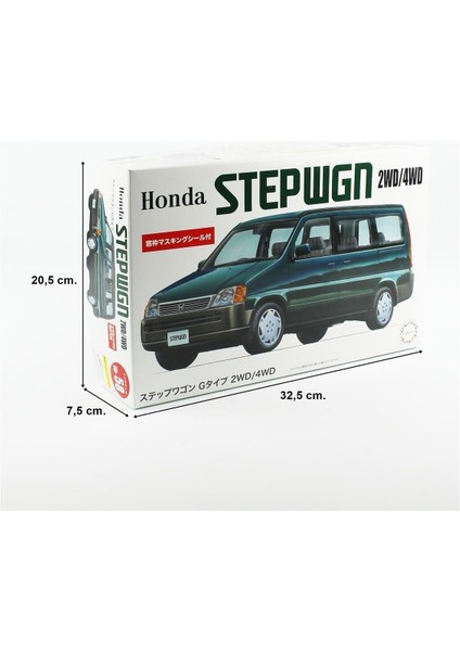 Id-58 04704 1/24 Ölçek, Honda Step Wgn G-Type '96 2WD/4WD, Minibüs Plastik Model Kiti indirimleri