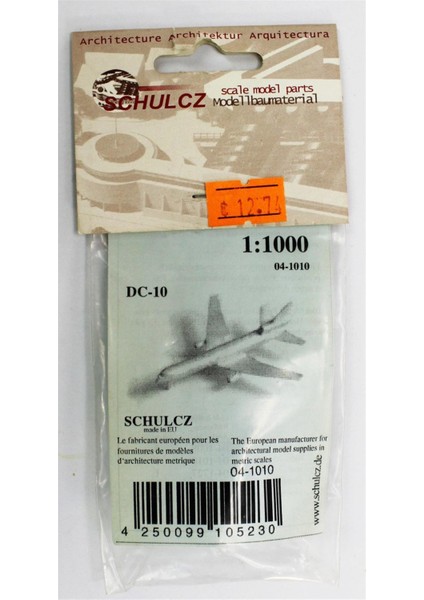 41010 1/1000 Ölçek, 0 Ölçek-Uçak- Dc-10 -Kurşun Döküm