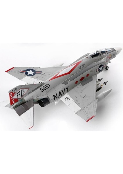 12323 1/48 Ölçek, Usn F-4j VF-102 Diamondbacks Savaş Uçağı, Plastik Model Kiti modelleri