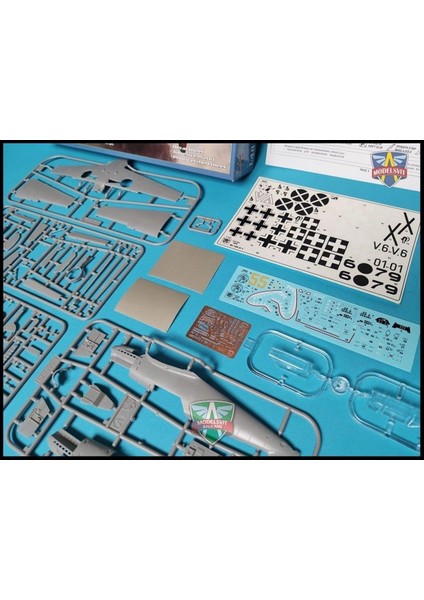 MSVIT4806 1/48 Ölçek, Messerschmitt BF-109 D-1 Avcı Uçağı, Plastik Model Kiti fiyatları