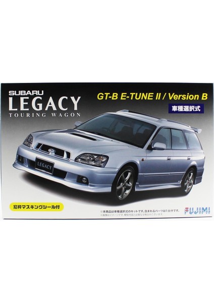 Id-77 04751 1/24 Ölçek, Subaru Legacy Touring Wagon Gt-B E-Tuneıı / Version B, (Cam Boyama Maskesi Ile), Otomobil Plasti