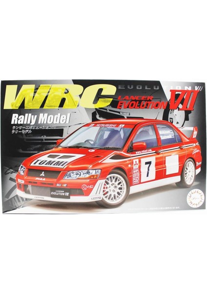 ID-311 04766 1/24 Ölçek, Mitsubishi Lancer Evolution Vıı Wrc Rally Model, Yarış Aracı Plastik Model Kiti