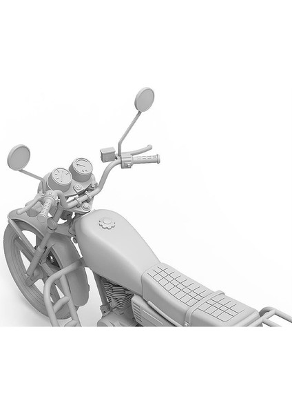 Ak 35027 1/35 Ölçek, Honda CG125 Motorsiklet, Plastik Model Kiti modelleri
