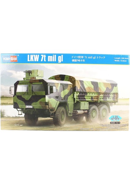 Hobbyboss 85522 1/35 Ölçek, Lkw 7t Mil Gl, Askeri Kamyon, Plastik Model Kiti
