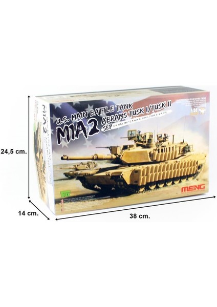 TS-026 1/35 Ölçek, M1A2 Sep Abrams Tusk I/tusk Iı Abd Ana Muharebe Tankı, Plastik Model Kiti indirimleri