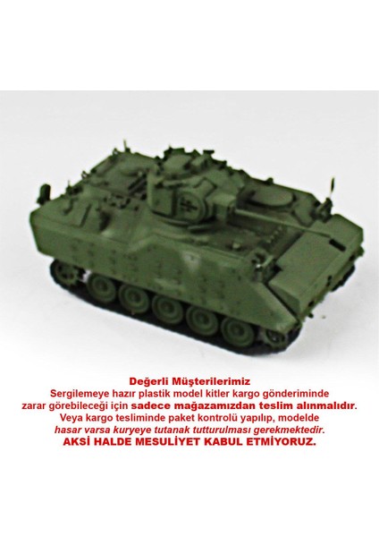 QD217 1/35 Ölçek, Fnss Zma 25 Mm. Canon, Afv Club, Sergilemeye Hazır Plastik Tank Maketi
