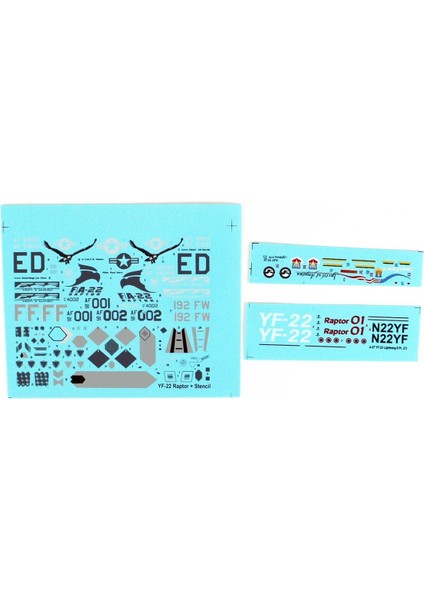 F007 1/72 Yf-22 Lightning Iı Savaş Uçağı Plastik Model Kiti fırsatları