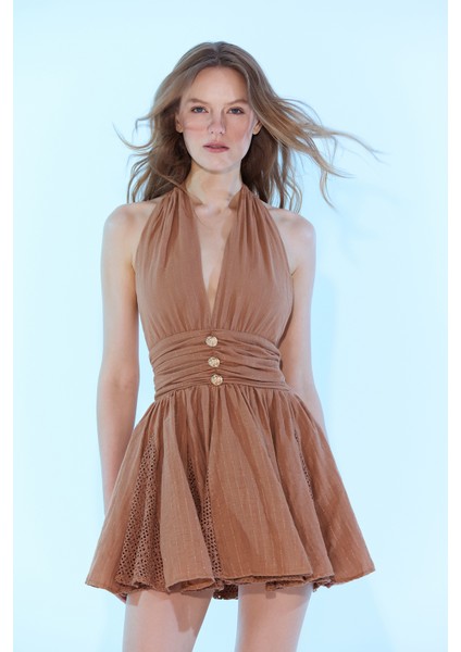 Studio SS6047 Kahve Elbise fiyatları