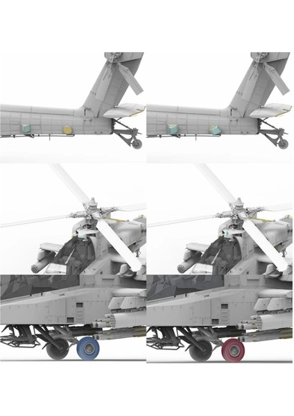 2602 1/35 Ölçek, AH-64E Apache Guardian Saldırı Helicopteri, Plastik Model Kiti modelleri