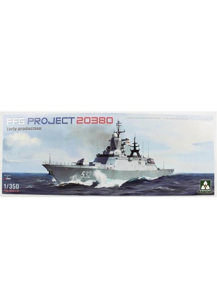 6012 1/350 Ölçek, Steregushchiy Sınıfı Korvet Ffg Project 20380 (Erken Dönem), Plastik Model Kiti