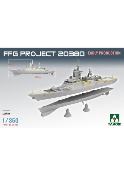 6012 1/350 Ölçek, Steregushchiy Sınıfı Korvet Ffg Project 20380 (Erken Dönem), Plastik Model Kiti fiyatları