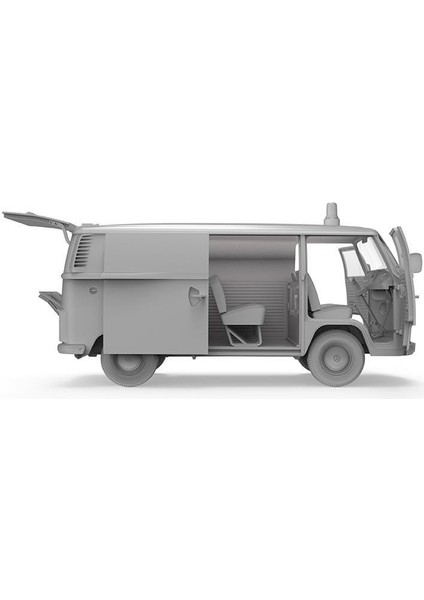 Ak 35024 1/35 Ölçek, 1967 T2 Vw Van, Plastik Model Kiti modelleri