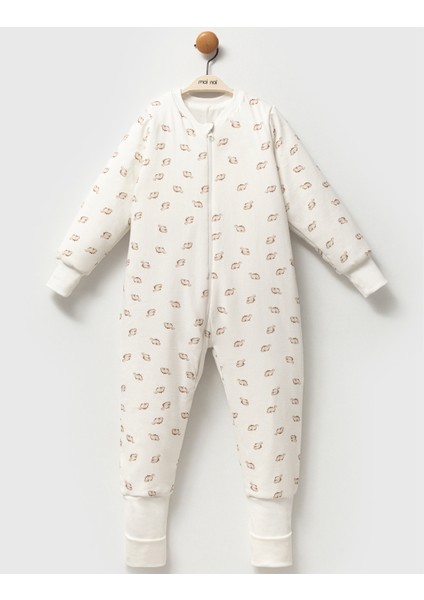 Fermuarlı Bisiklet Yaka Uyku Tulumu Çoraplı Patikli 2,5 Tog