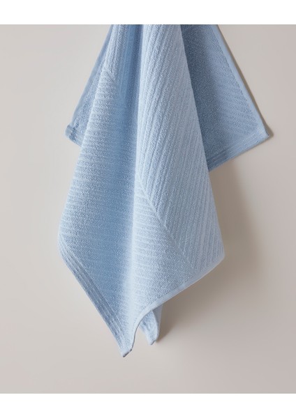 Twill Pamuk Yüz Havlusu 50X70 cm Açık Mavi fiyatları