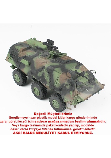 QD205 1/35 Ölçek, Fuchs, Revell, Sergilemeye Hazır Plastik Tank Maketi