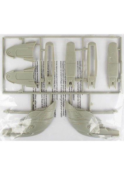 1125M 1/3200 Ölçek, Star Trek Romulan Warbird, Plastik Uzay Aracı Maketi modelleri
