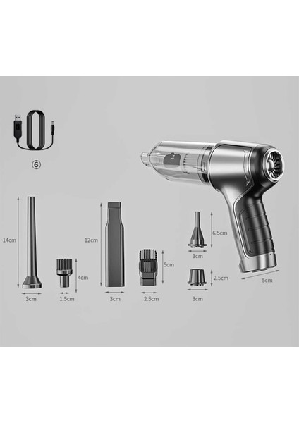 Mini Taşınabilir USB Elektrikli Süpürge, Ofis, Ev ve Araç Için Şarjlı Temizleme Cihazı fırsatları