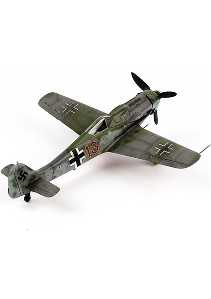 QD181 1/48 Ölçek, Focke-Wulf 190 D 9, Sergilemeye Hazır Savaşl Uçağı Modeli fırsatları