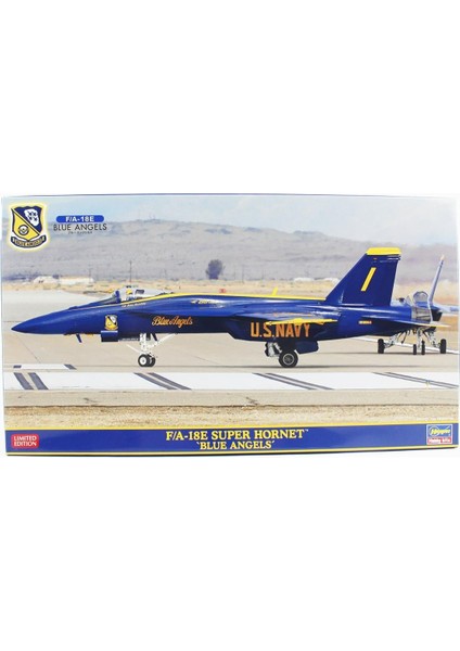 2467 1/72 Ölçek, F/A-18E Super Hornet (Blue Angels), (Limited Edition), Savaş Uçağı Plastik Model Kiti