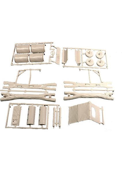 Lindberg 604 1/25 Ölçek, Çakmaktaş Arabası, Plastik Model Kiti modelleri